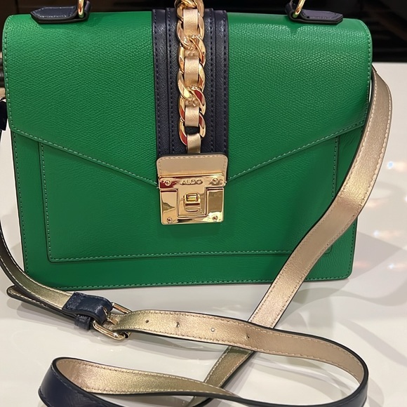 Aldo top handle cross body bag beautiful design - Picture 4 of 14